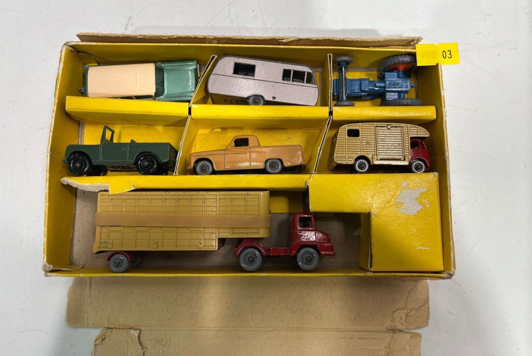 Matchbox Farm Set Matchbox Series Gift Set G4 Farm Series in Original Box - Beck Auctions ...