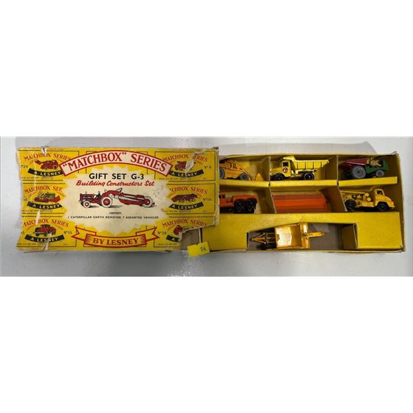 Matchbox Series Gift Set G3 Building Constructors Series in Original Box