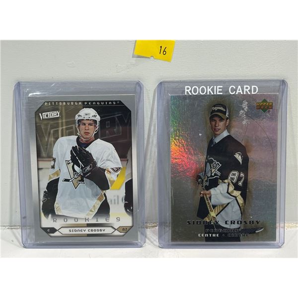 2005/06 Upper Deck Sidney Crosby Rookie Year Cards