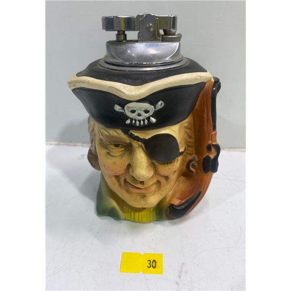 Vintage Clay Pirate Lighter