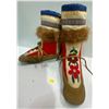 Image 3 : Vintage Handmade Moccasins (narrow size medium)