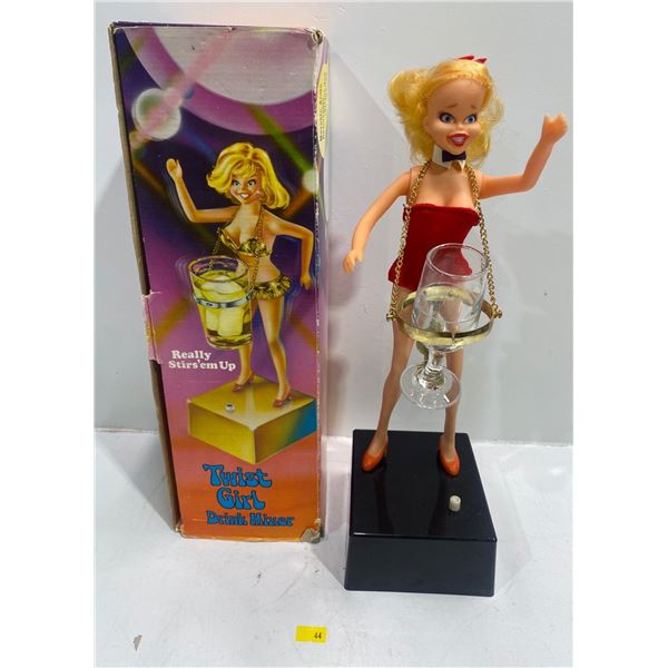 "Twist Girl" Drink Mixer with Original Box