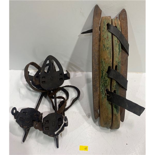 Antique Ice Skates