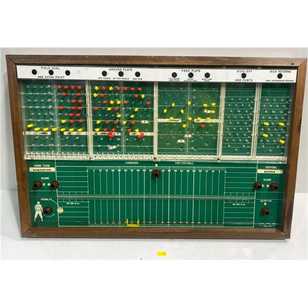 Vintage Canadian Pro Football Table Top Game