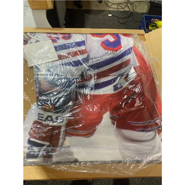 Wayne Gretzky Upper Deck Stand Up Cardboard Display (still in plastic, never used)