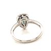 Image 3 : Exotic Blue Madagascar Sapphire and Diamond Ring