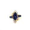 Image 3 : 14k Yellow Gold Angel Fish Pendant