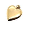 Image 2 : 14k Yellow Gold Mother of Pearl Heart Locket Pendant
