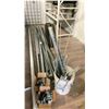 Image 2 : ASSORTED LENGTHS OF GALVANIZED STRUT WITH READY ROD, PLATES & HARDWARE
