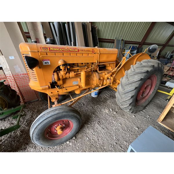 Minneapolis Moline Tractor Model U
