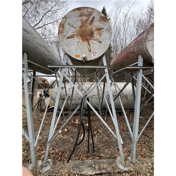 500gal Fuel Tank & Stand
