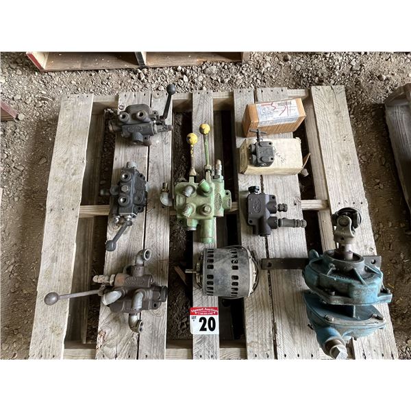 Hydraulic Valves, PTO Pump, Electric Motor