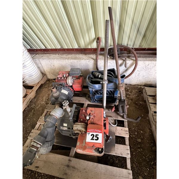 Homelite Water Pump with Briggs 5HP  & Hose, Circular, Stroke Pump