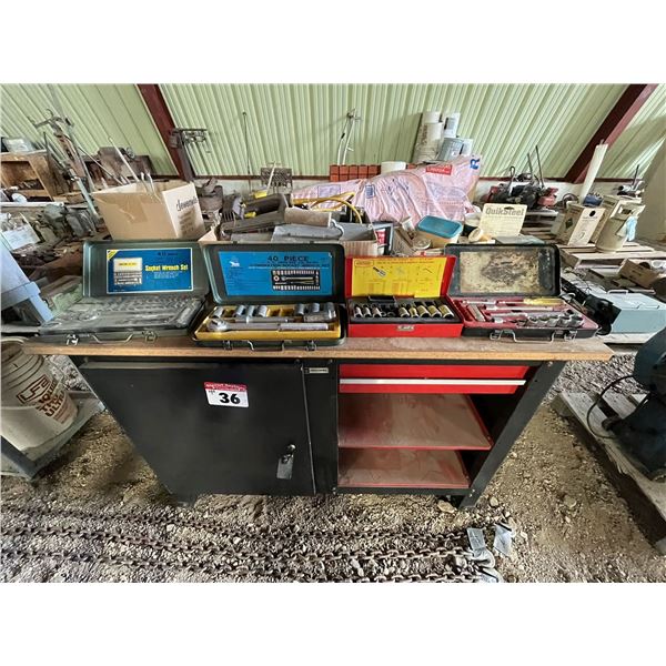 Craftsman Tool Bench, Socket Sets