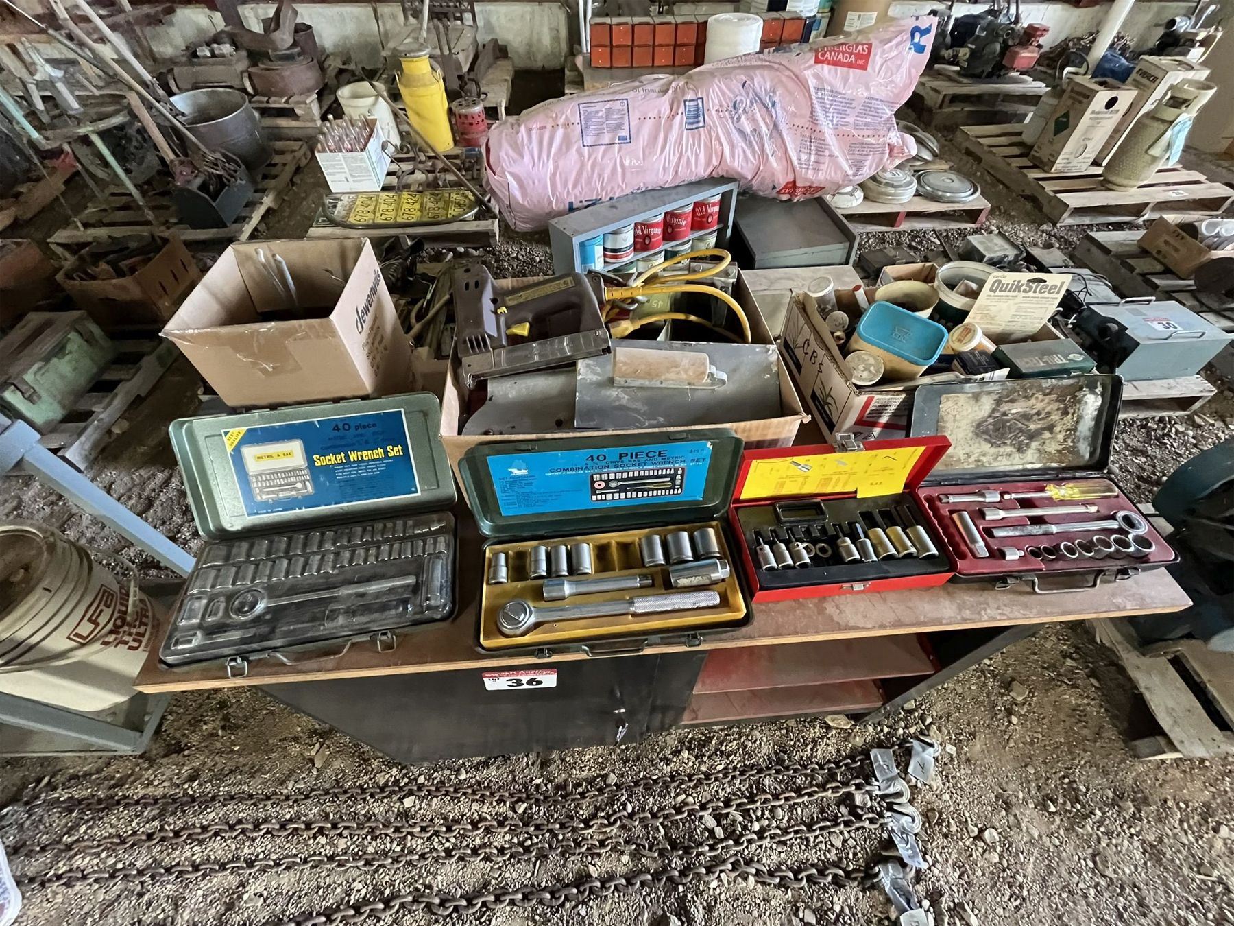 Craftsman Tool Bench, Socket Sets