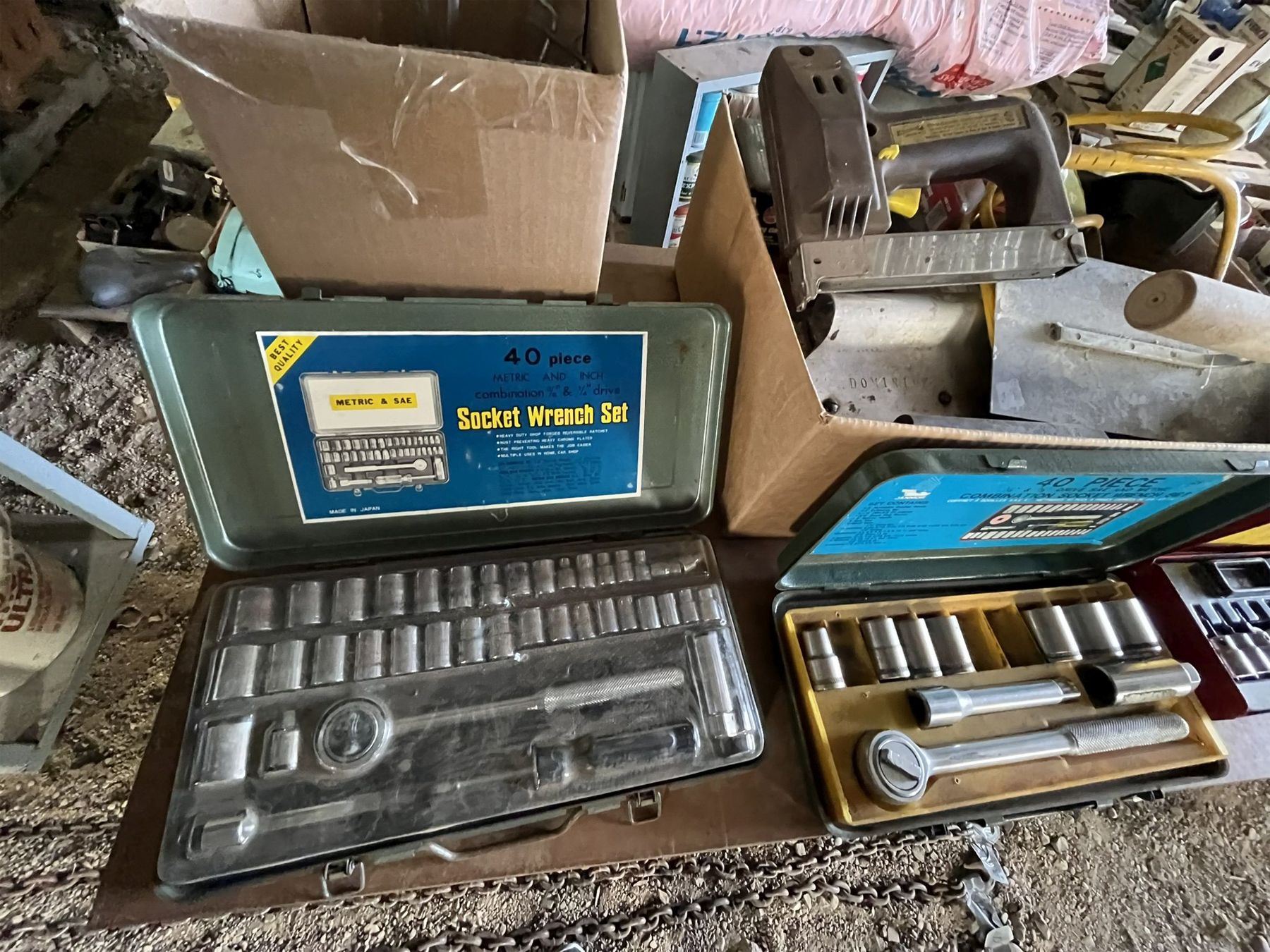 Craftsman Tool Bench, Socket Sets