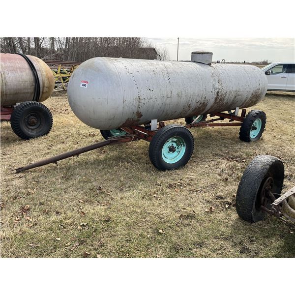 Propane Tank on Trailer