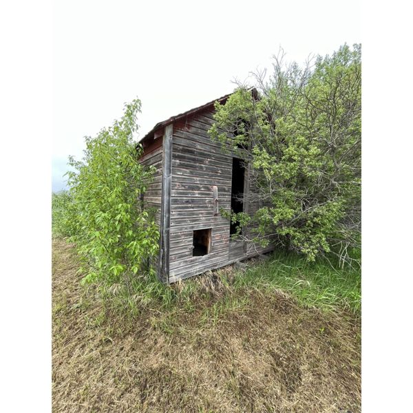One Square Wood Bin