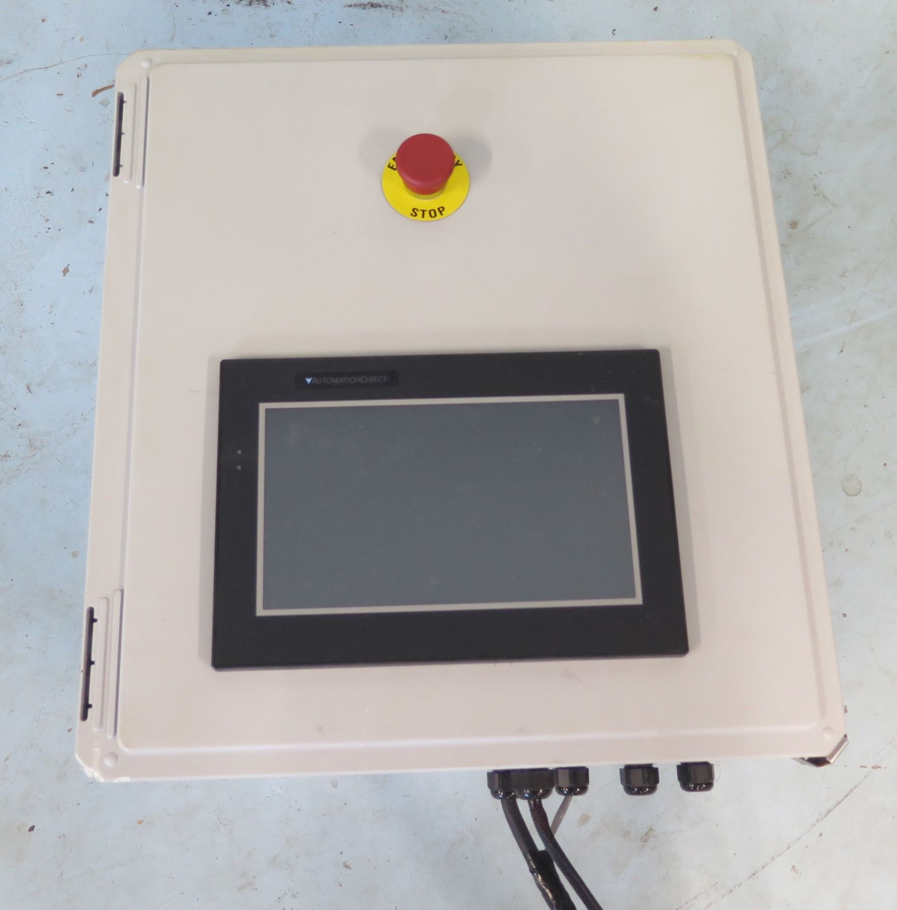 Custom HMI Automation Panel in Enclosure Box
