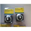 Image 2 : Qty 2 BlueSea Systems Series Single Circuit ON/OFF Battery Switches (new), 2 Dual Bus Bars, 2 Waterp