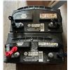 Image 1 : Qty 2 Marine Dual Purpose Batteries (unknown status)