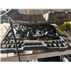 Image 8 : Adjustable Metal Shelf & Contents: Tools, Hardware, etc