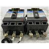 Image 2 : Lot of (2) Fuji #BU3FHC-060L & #BU3FHC-030L Circuit Breakers