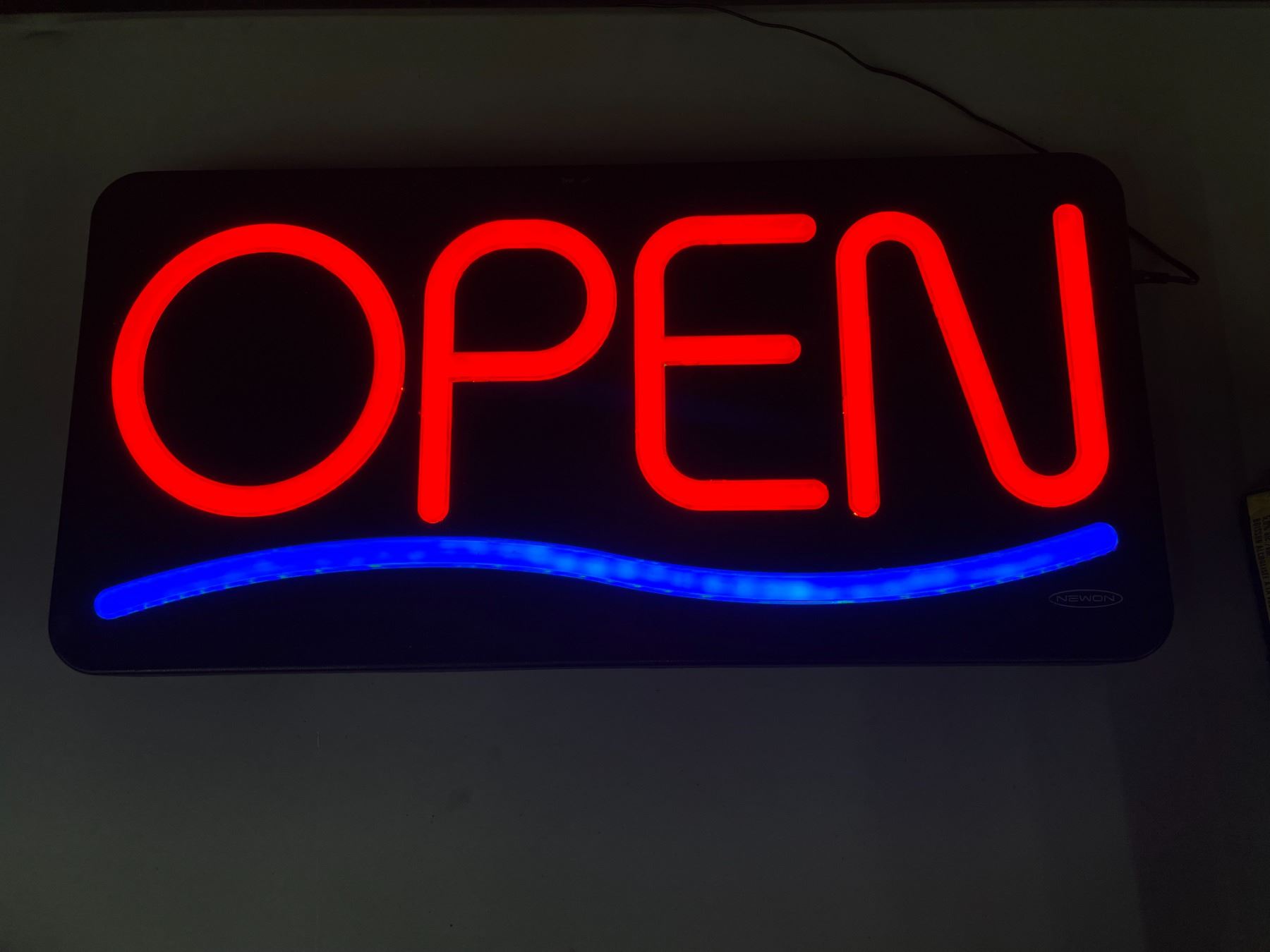 LED Open Sign TESTED AND WORKING