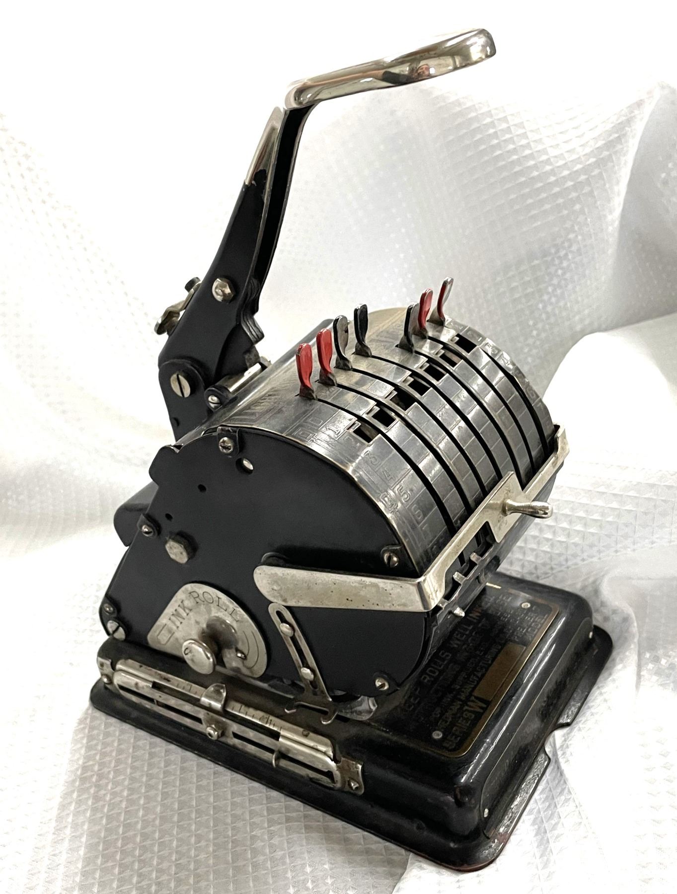 Antique Check Writer Series w