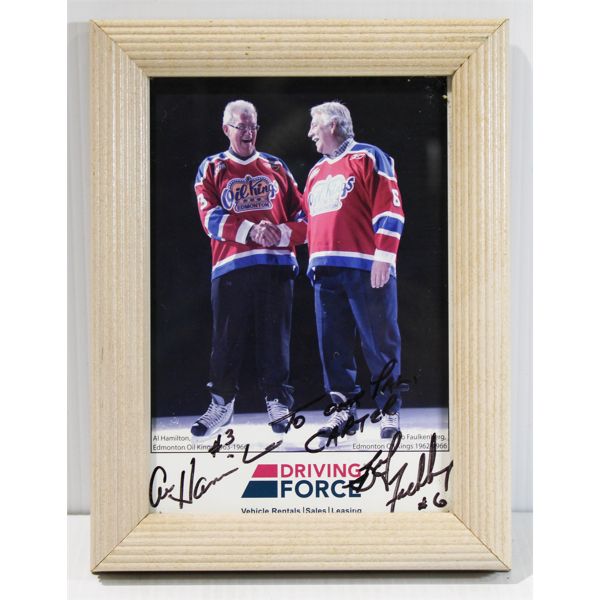 SIGNED 1966 OIL KINGS PHOTO