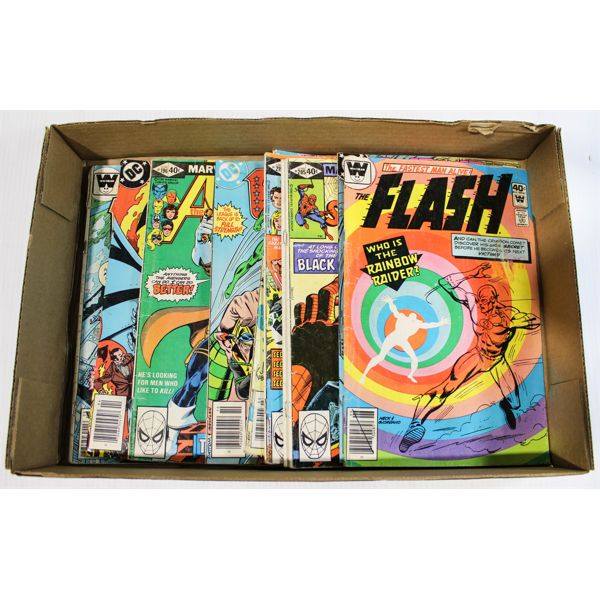 ASSORT. VINT. MARVEL & D.C. COMICS