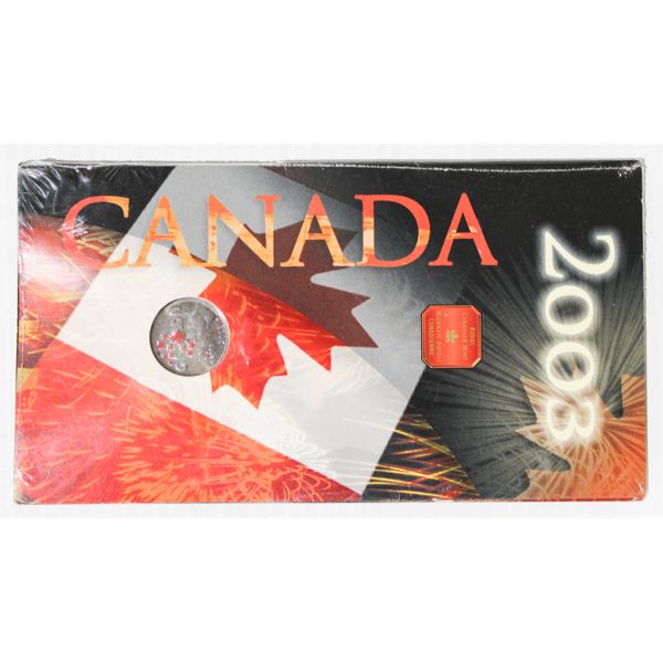 2003 CANADIAN MINT SEALED COLOURED FLAG COIN