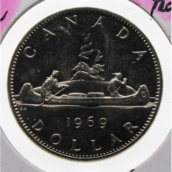 1969 CANADIAN VOYAGEUR DOLLAR