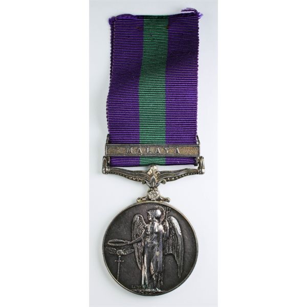 BRITISH ARMY GENERAL SERVICE MEDAL - MALAYA