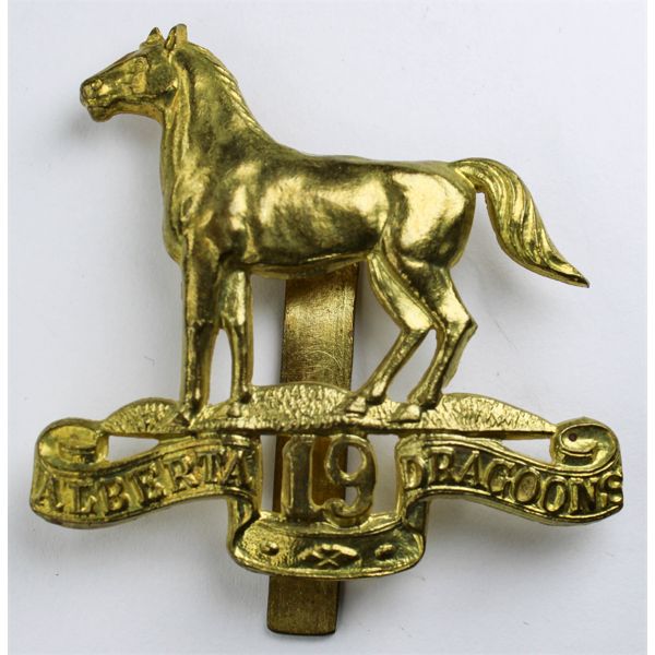 19TH ALBERTA DRAGOONSCAP BADGE