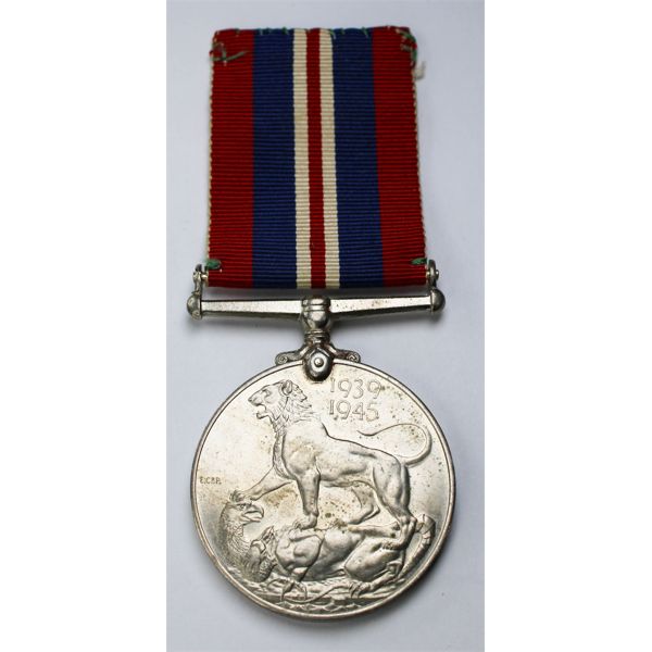 WWII BRITISH & COMMONWEALTH WAR SERVICE MEDAL