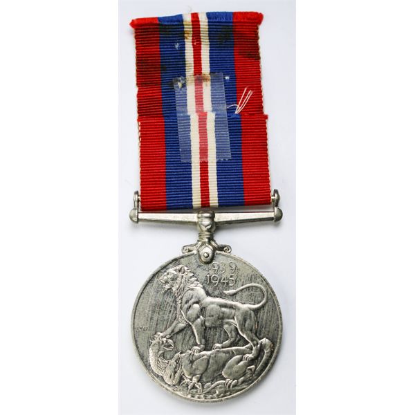 1939 - 1945 BRITISH STAR MEDAL WITH RIBBON