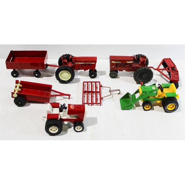 VINT. KIDS TOY TRACTORS INC. TONKA