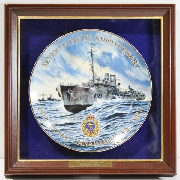 1910 - 1985 75TH ANNIVERSARY ROYAL CANADIAN NAVY