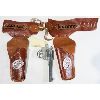 Image 1 : MATCHING VINT. KIDS HOLSTERS W/ CAP GUN