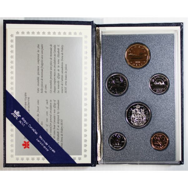 ROYAL CANADAIN MINT 1990 PROOF COIN SET