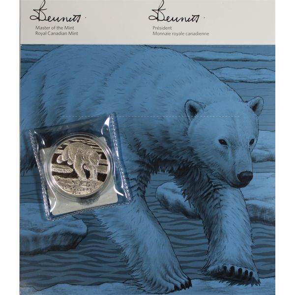 $50 ROYAL CANADIAN MINT FINE SILVER COIN