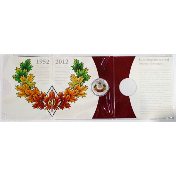 1952 THE QUEEN'S DIAMOND JUBILEE 50 CENT COIN