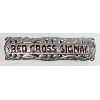 Image 1 : RED CROSS SIGNAL METAL PLATE
