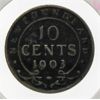 Image 1 : 1903 NEWFOUNDLAND SILVER 10 CENT COIN