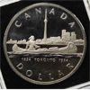 Image 1 : 1984 CANADA PROOF CAMEO SILVER DOLLAR