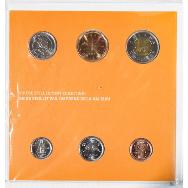 2012 CANADA MINT SEALED HAPPY BIRTHDAY COIN SET