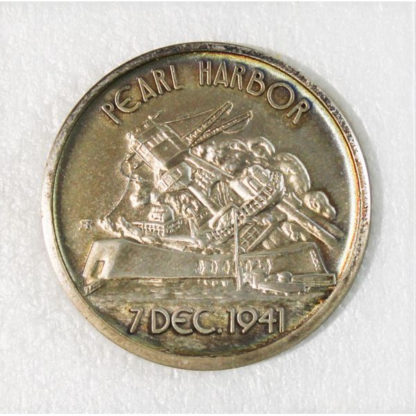 USS ARIZONA BB-39 PEARL HARBOR COMM. MEDALLION