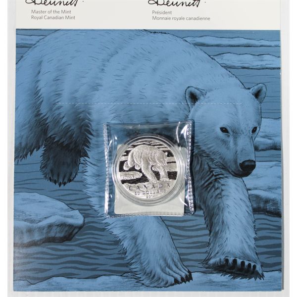 $50 ROYAL CANADIAN MINT FINE SILVER COIN