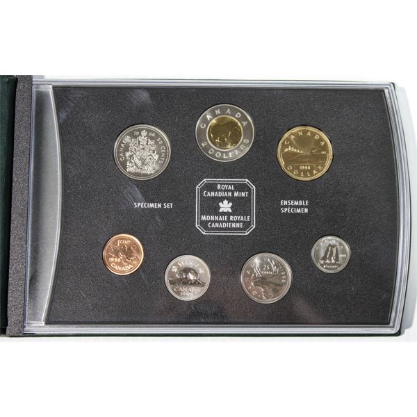 1998 ROYAL CANADIAN MINT PROOF COIN SET